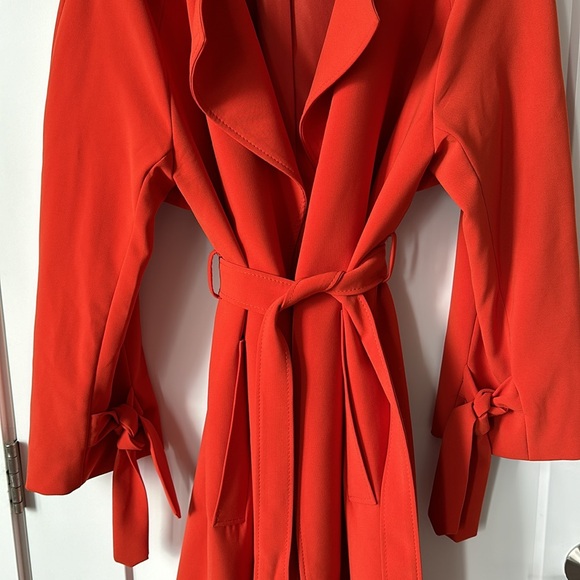 Burnt Orange Trench - Picture 4 of 7